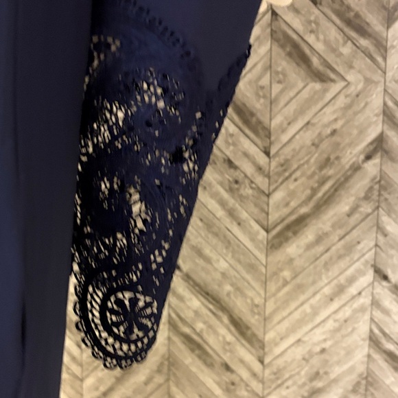 Michael Kors brand polyester hippy lace long sleeve Womens dress Sz small - Picture 4 of 15